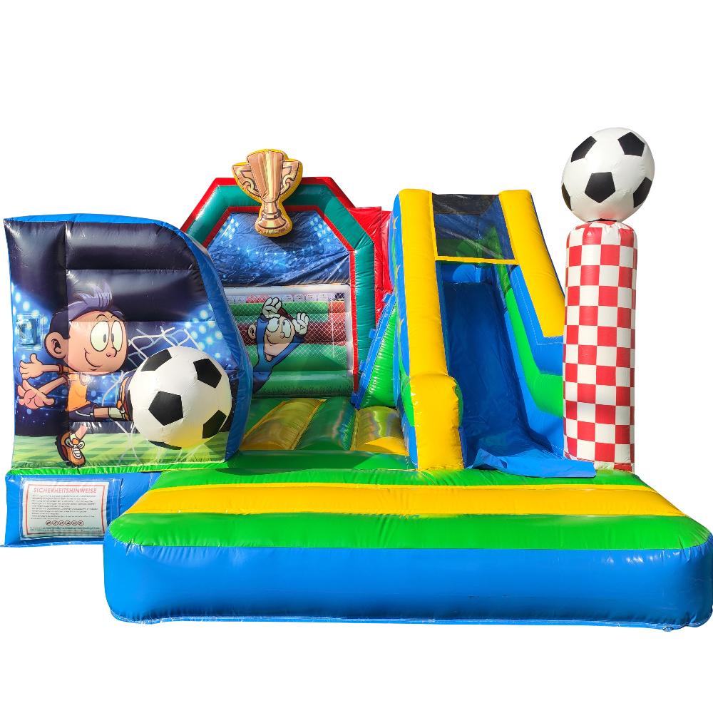 Hoppeslott med sklie